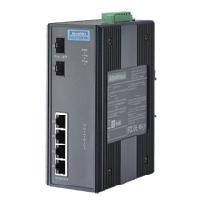研華EKI-2726FHPI 4G+2 SFP W/ 4 IEEE 802.3 大功率寬溫 PoE 工業以太網交換機
