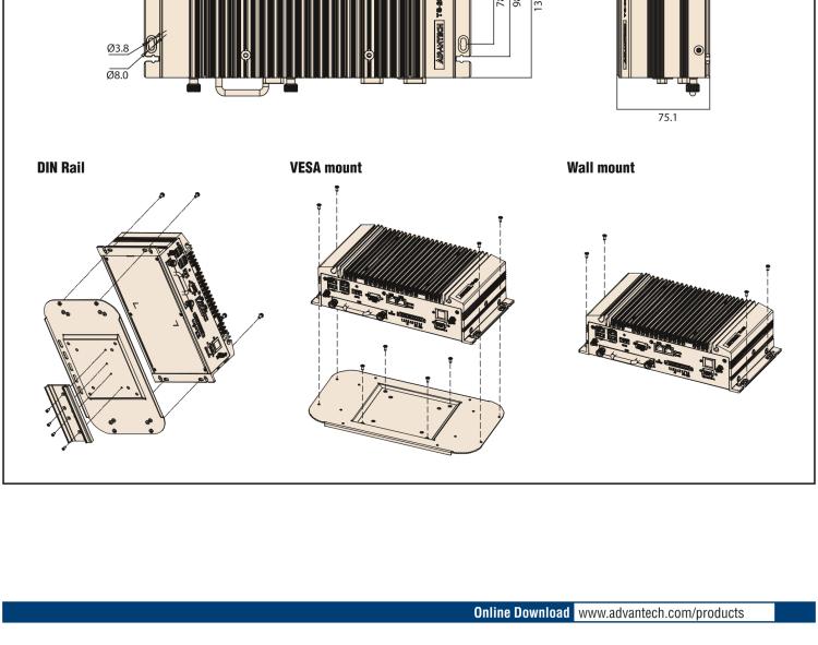 研華TS-206 車載全高清NVR w/4 PoE端口，第6代Intel Core i7 6600U /Core i5 6300U SoC無風扇工控機