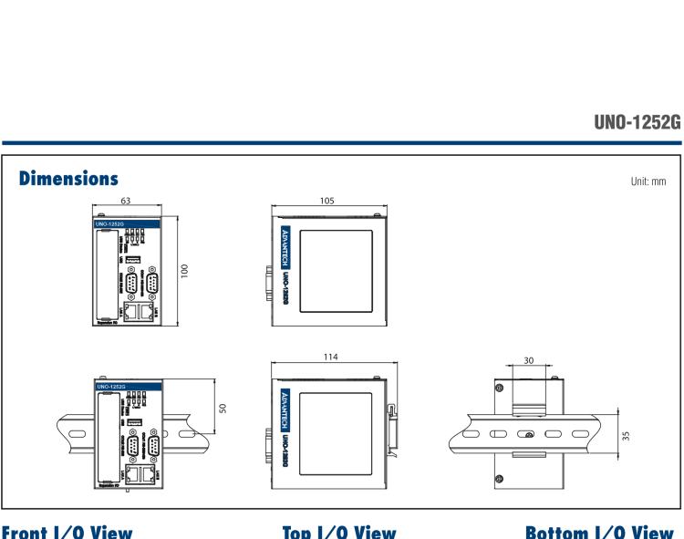研華UNO-1252G 微型導(dǎo)軌安裝工業(yè)物聯(lián)網(wǎng)網(wǎng)關(guān)，搭配英特爾? Quark? 微控制器，2×LAN，2×mPCIe，2×COM，8×DI/O，2×USB，1×1GB microSD card，1×SIM