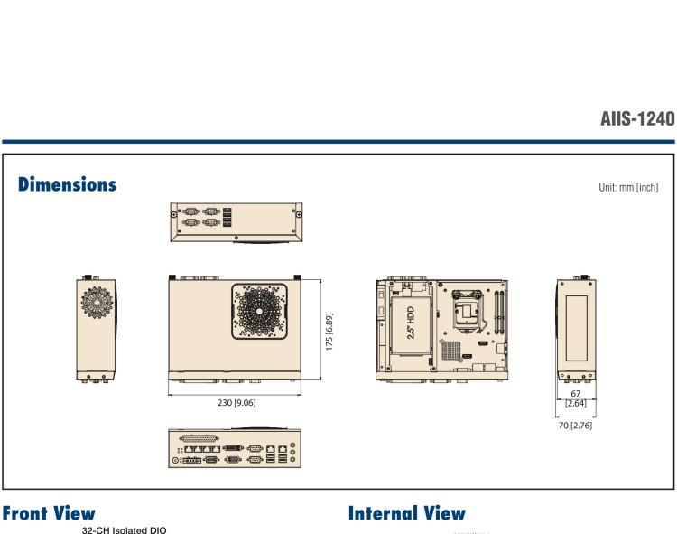研華AIIS-1240 機器視覺工控機，支持英特爾酷睿? i7/i5/i 3 CPU,有源以太網(wǎng)緊湊型系統(tǒng), 4通路千兆網(wǎng)供電