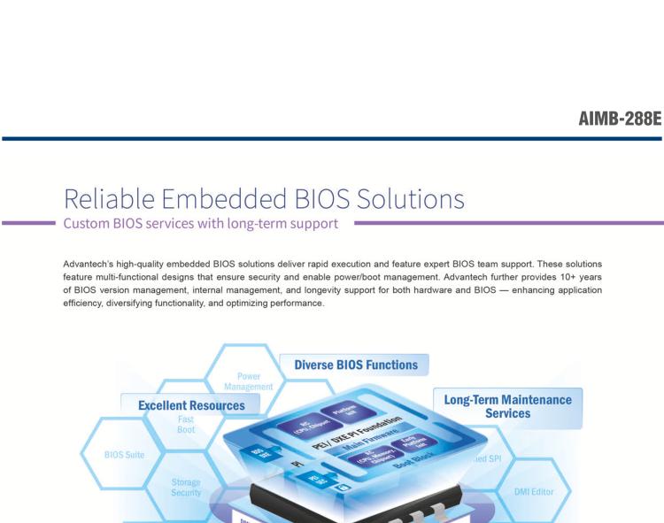 研華AIMB-288E 板載Intel 第12代 Core i 桌面級(jí)CPU。橫向顯卡插槽，搭配NVIDIA Quadro T1000 MXM顯卡。超薄散熱設(shè)計(jì)，高性能選擇方案。