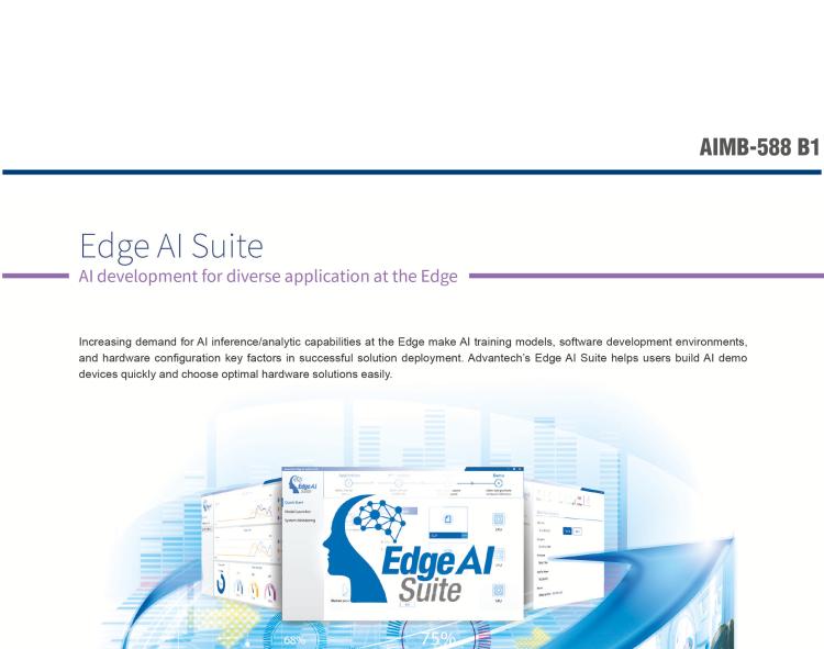 研華AIMB-588B1 適配Intel 第12/13代 Core i/奔騰系列處理器，搭載Q670E/R680E/H610E芯片組。性能可達服務器級別，獨立四顯，具備專業的圖像處理能力，是理想的行業解決方案。